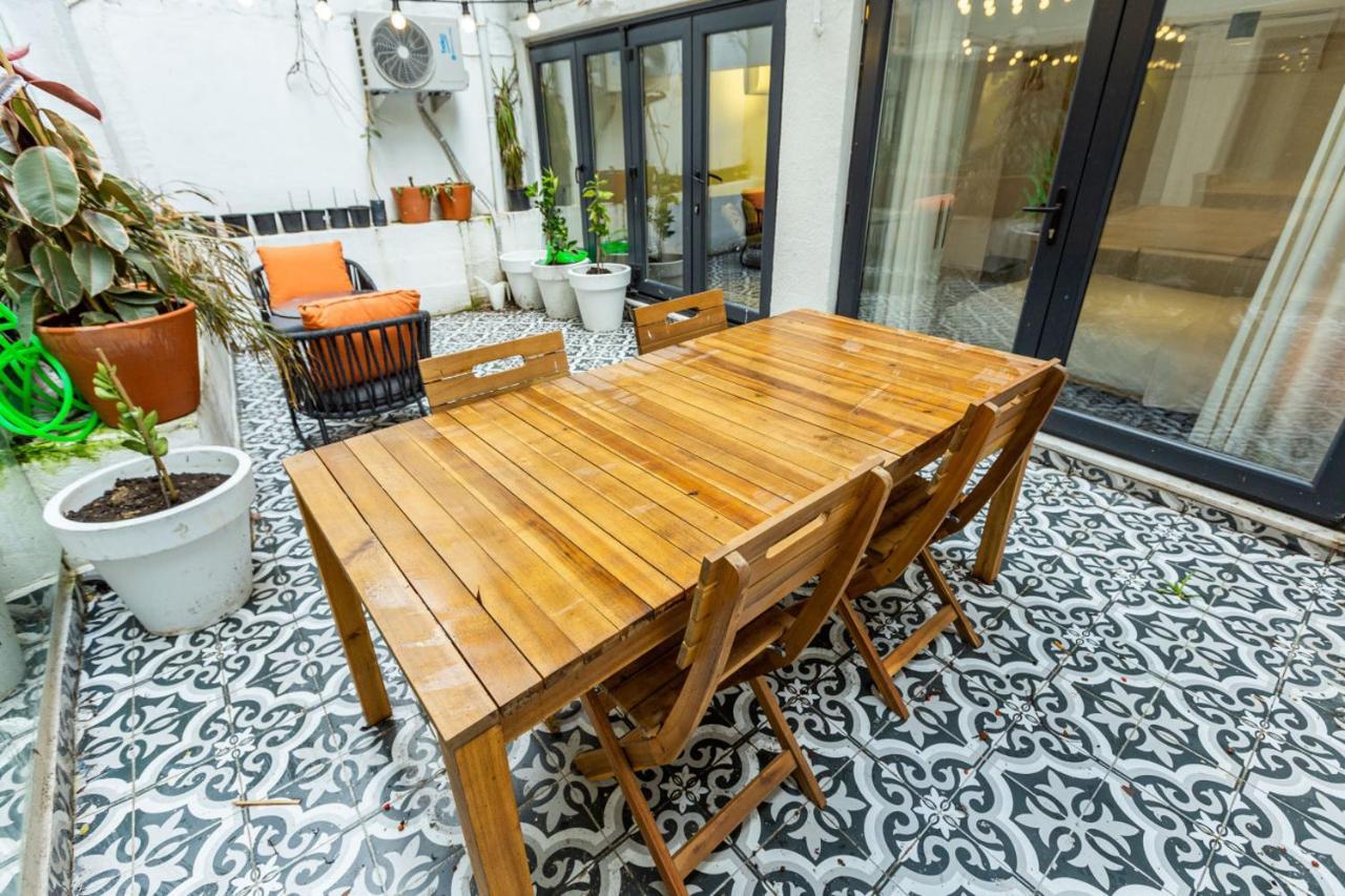 Excellent Flat With Lovely Backyard In Cihangir Estambul Exterior foto